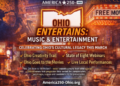 Ohio comemora o mês “Ohio Entertains: Music & Entertainment” com eventos em todo o estado
