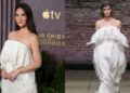 Olivia Munn Styles Fforme na estreia de 'Your Friends & Neighbours'