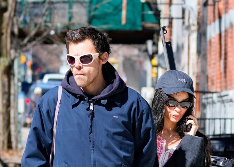 Onde Harry Styles e Zoë Kravitz estão quando sua turnê começa