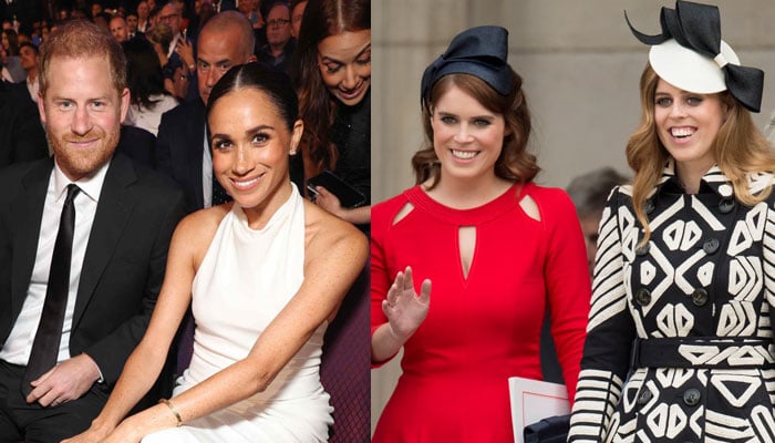 Príncipe Harry e Meghan Markle entram em contato com Beatrice e Eugenie após proibição da Família Real
