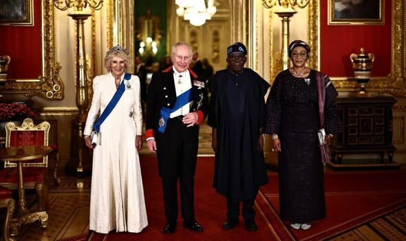 Rainha Camilla impressiona com uma tiara brilhante de £ 5 milhões no Banquete Estadual | Real | Notícias