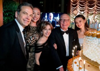 Rupert Murdoch comemora 95 anos em festa repleta de estrelas em Nova York