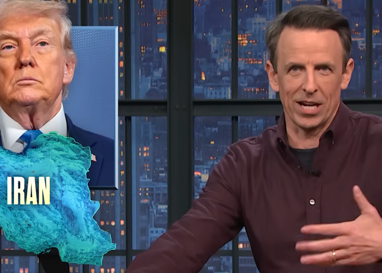 Seth Meyers aponta a falha estratégica de Trump na guerra com o Irã