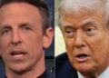 Seth Meyers diz que Trump acabou de explodir a maior promessa do MAGA. De novo.