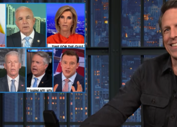Seth Meyers surpreso com Trump e a última versão 'descarada e sem vergonha' do mundo MAGA