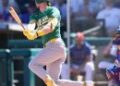 Shea Langeliers do A's home run 3 vezes em jogo de treinamento de primavera