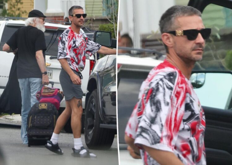 Shia LeBeouf viaja a Roma para o batismo de seu pai após prisão