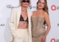 Sophia Bush no look pós-festa Jockstrap de Ashlyn Harris