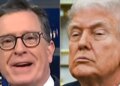 Stephen Colbert vira as próprias palavras de Trump contra ele