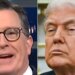 Stephen Colbert vira as próprias palavras de Trump contra ele