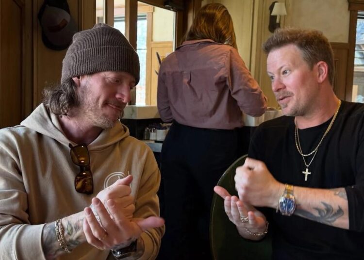 Tyler Hubbard e Brian Kelley vistos aparentemente trabalhando juntos em novas músicas – uma reunião do FGL é iminente?