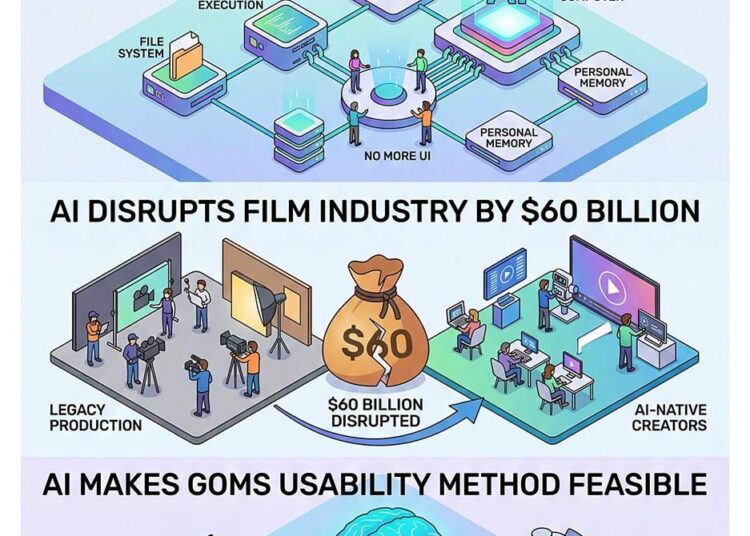 UX Roundup: AI is the Computer | Disrupting Filmed Entertainment | UX Trends | GOMS | Nano Banana 2