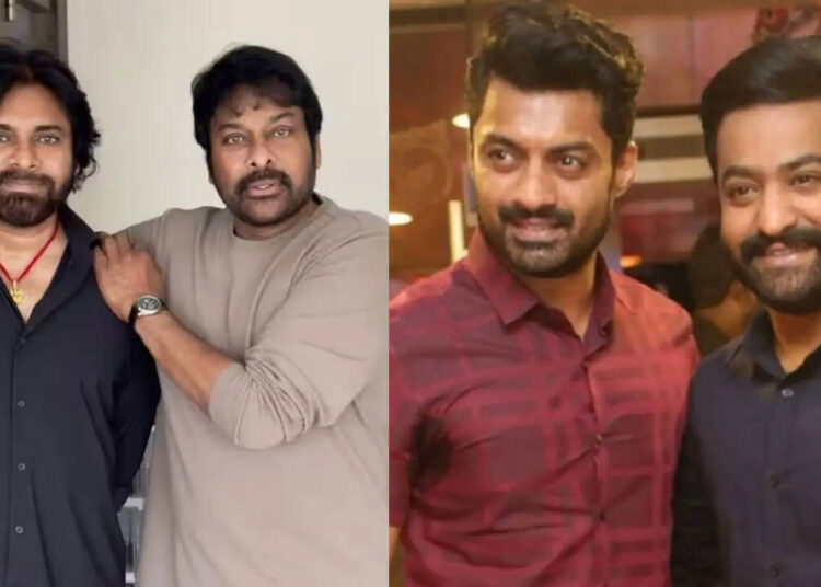 Ugadi 2026: Chiranjeevi, Pawan Kalyan e Jr NTR enviam saudações aos seus fãs