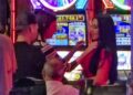 Veja Kim Kardashian filmando outra cena de 'The Fifth Wheel' no Caesars Palace em Las Vegas