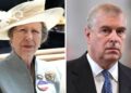 ‘Angry’ Princess Royal questions Andrew about his links to Epstein