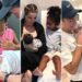 11 fotos adoráveis ​​de crianças famosas conhecendo seus irmãos e irmãs bebês