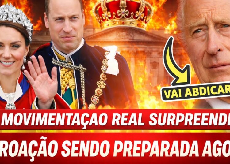 WILLIAM E KATE aceleram PLANO SECRETO de COROAÇÃO e o Rei Charles pode ABDICAR