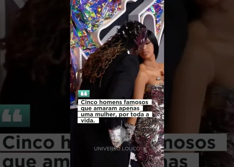 Cinco homens famosos que amaram apenas uma mulher, por toda a vida
