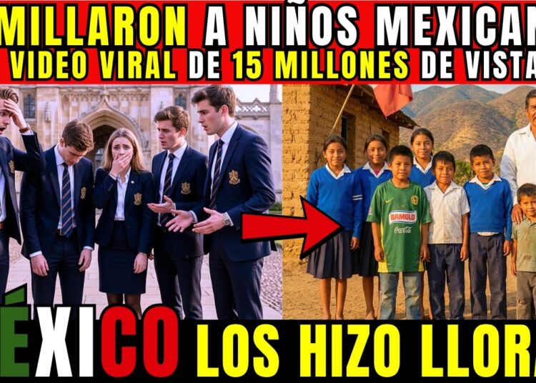 Ingleses de la REALEZA humillaron a niños mexicanos: lo que pasó después tiene 15 millones de vista