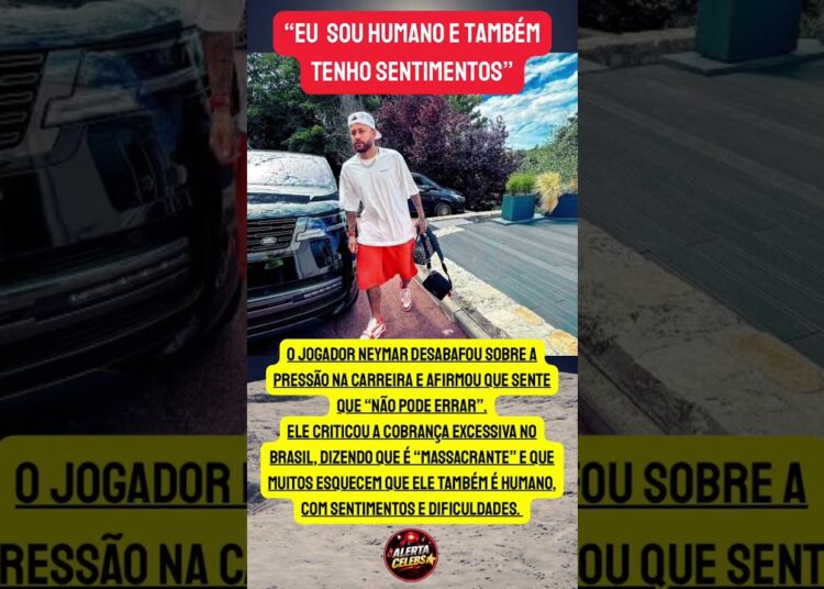 NEYMAR DESABAFA SOBRE PRESSÃO: “NÃO POSSO ERRAR” 😳