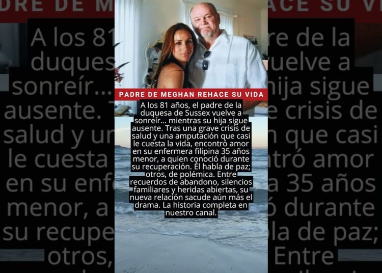 Padre de Meghan rehace su vida #meghanmarkle #meghanyharry