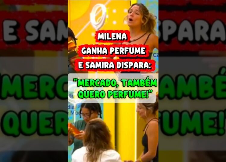ANA PAULA PROMETE PERFUME PARA MILENA E SAMIRA TAMBÉM QUER O PRESENTE
