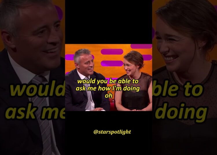 Emilia Clark request to Matt le Blanc