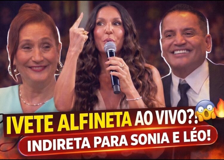 Ivete alfineta Sonia Abrão e Léo Dias ao Vivo no Melhores do Ano: “Sabe tudo sobre a gente”