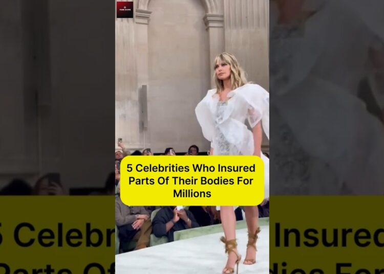 5 Celebrities Who Insured Parts Of Their Bodies For Millions