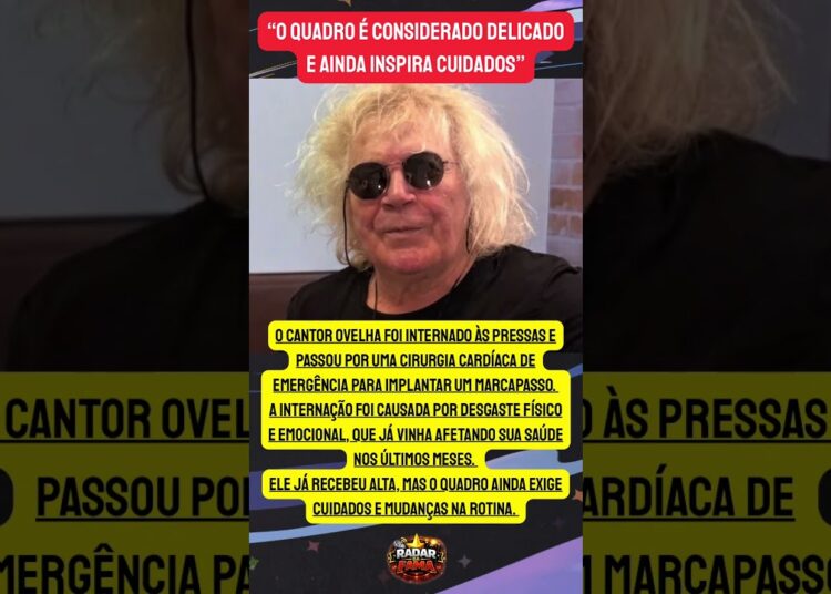 CANTOR OVELHA PASSA POR CIRURGIA DE EMERGÊNCIA E PREOCUPA 🚨