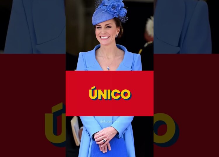 El elegante estilo de la princesa Catalina #familiareal #realeza #katemiddleton #príncipewilliam