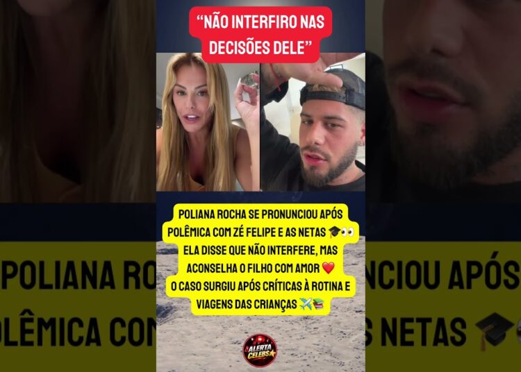 POLIANA SE PRONUNCIA APÓS POLÊMICA COM ZÉ FELIPE 🚨