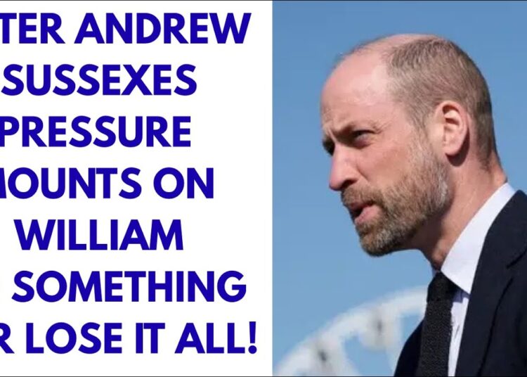 WILLIAM- NEW ROYAL CRISIS – TIME TO STEP UP & TAKE OVER? #royal #news #crisis