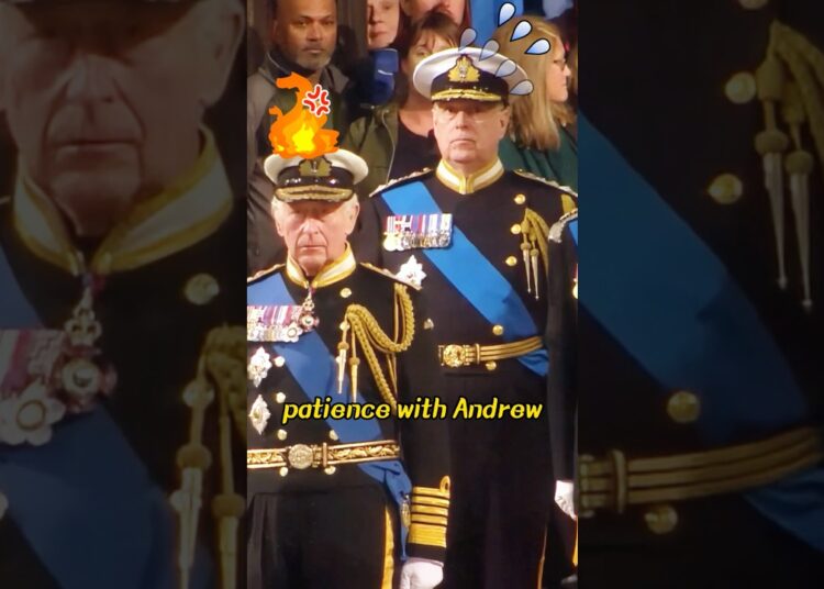 King Charles had had enough of Andrew #celebrity #youtubeshorts #shorts #shortsvideo #royal