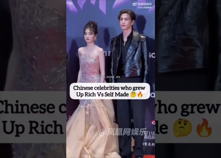 Chinese Celebrities Who Grew Up Rich 🏠💰 vs Self-Made Legends 🔥 #bailu #shorts  #zhanglinghe