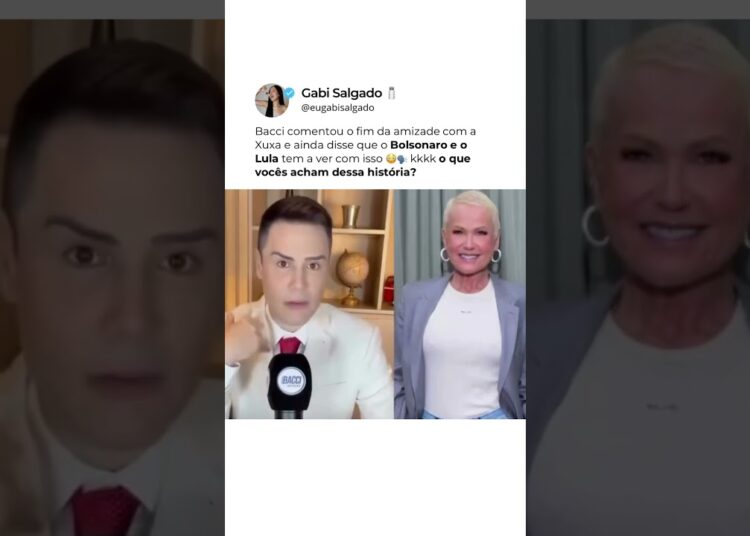 Luiz Bacci comenta fim de amizade com Xuxa #famosos #fofoca