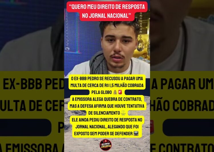 EX-BBB PEITA A GLOBO E RECUSA MULTA MILIONÁRIA 🚨