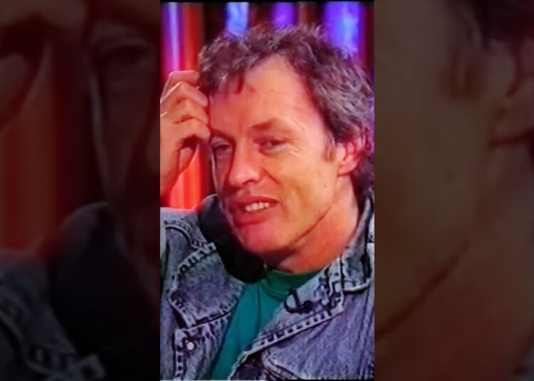 AC/DC Angus Young . “He might want a Royalty” ..