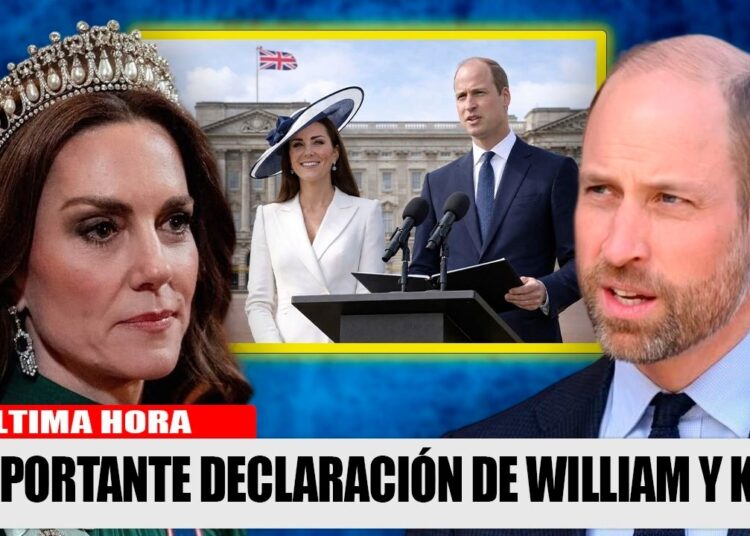 ¡La realeza en SHOCK! William y Kate HACEN una declaración que nadie esperaba