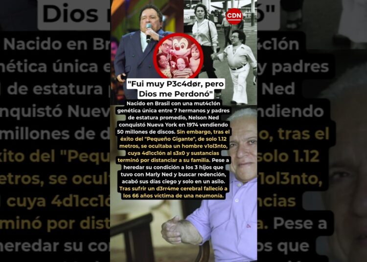 “Fui muy P3c4dør”: Nelson Ned #shorts