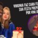 VIRGINIA faz CARA FECHADA em sua festa preparada por VINI JR e levanta suspeitas