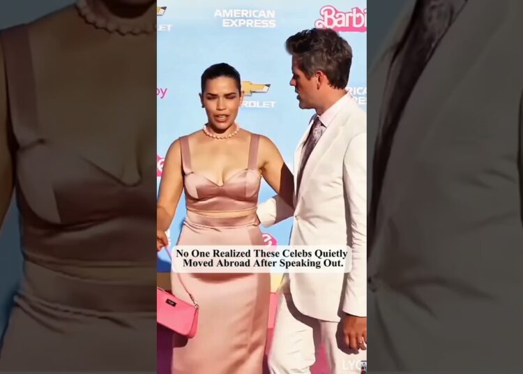 No One Realized These Celebs QuietlyMoved Abroad After Speaking Out.