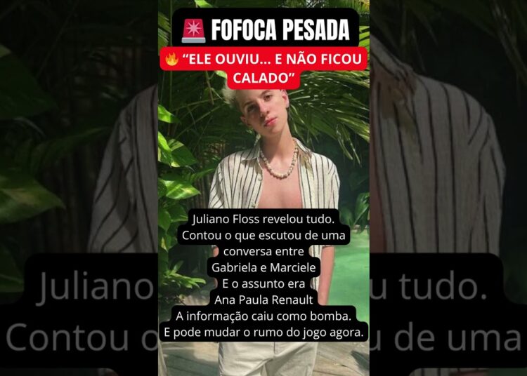 🚨 FOFOCA PESADA🔥 “ELE OUVIU… E NÃO FICOU CALADO”