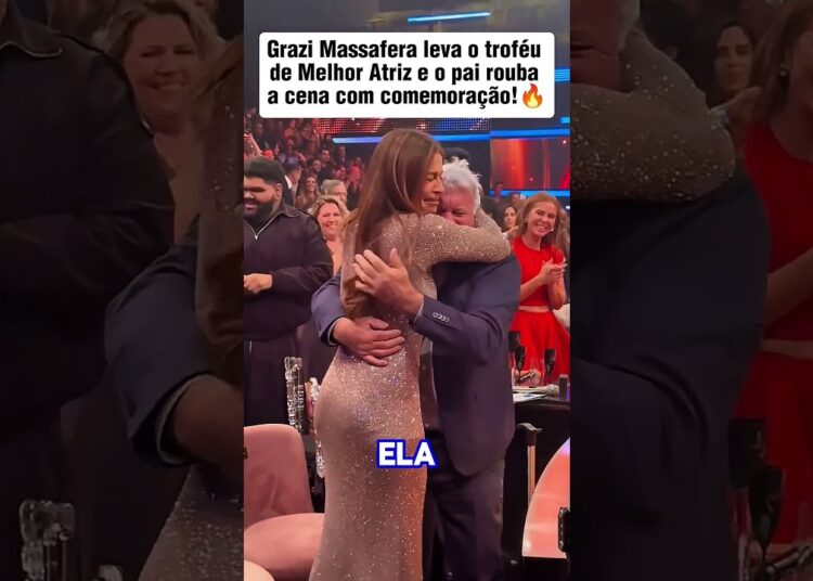 GRAZI VENCE, MAS QUEM VIRALIZA É O PAI COM TANTA COMEMORAÇÃO! #fofoca #celebridades #famosos