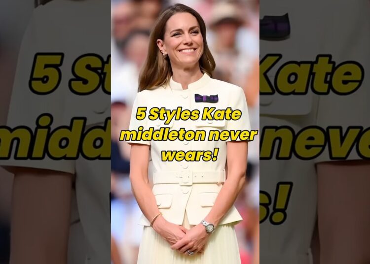 5 Styles Kate Middleton Never Wears #Royal #catherine #style #clothing
