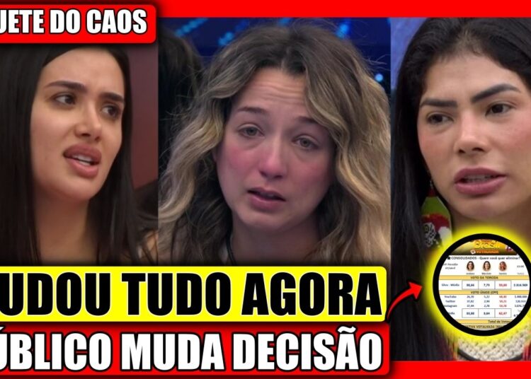 🔥A CASA CAIU! REJEIÇÃO DA SAMIRA AUMENTA, REVIRAVOLTA NAS ENQUETE QUE REVELA ELIMINADO BBB 26