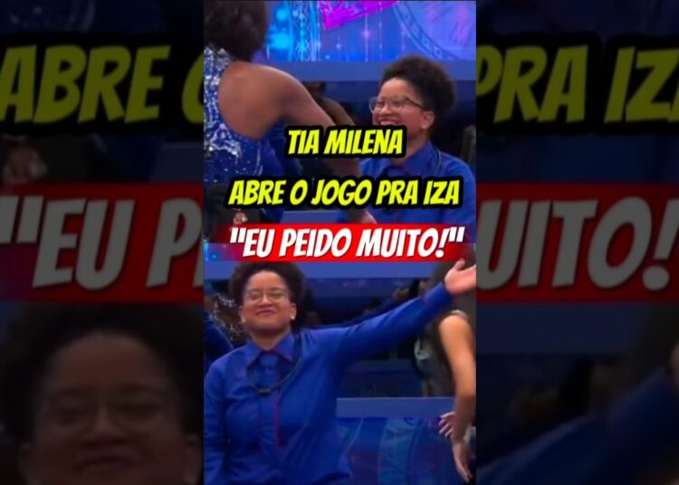 CANTORA IZA CAI NA RISADA APÓS CONFISSÃO INUSITADA DE MILENA NA CASA