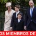 Nuevos miembros de la Familia Real se unen a William y Kate en el servicio de Pascua