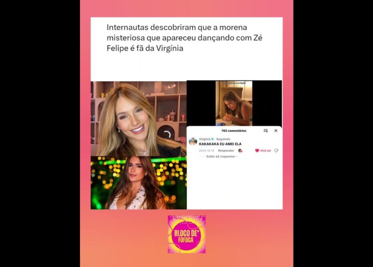Luisa marquesa, que apareceu com #zefelipe , é fã declarada da #virginia . #fofoca #fofocas