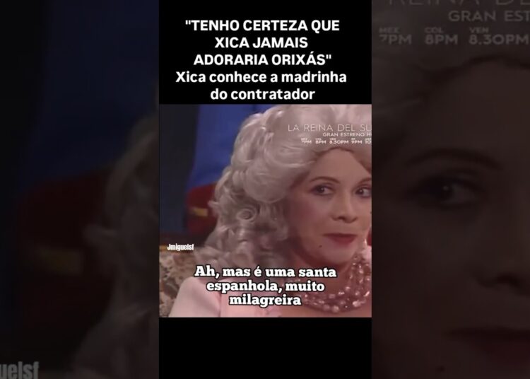 XICA CONHECE A MARQUESA #xicadasilva #históriadobrasil #realeza #novela #90s